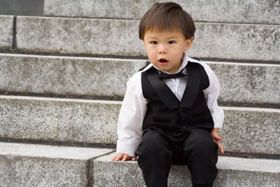 The cutest ring bearer