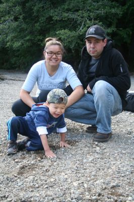 Family at Lake Cow