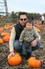 Pumpkin patch with daddy