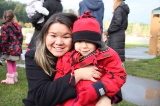 Caleb and Mom