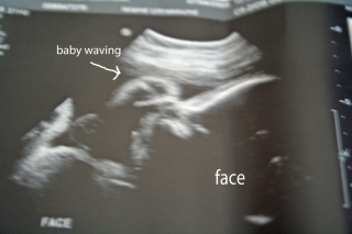 Waving Baby