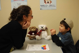 Caleb Speech therapy1